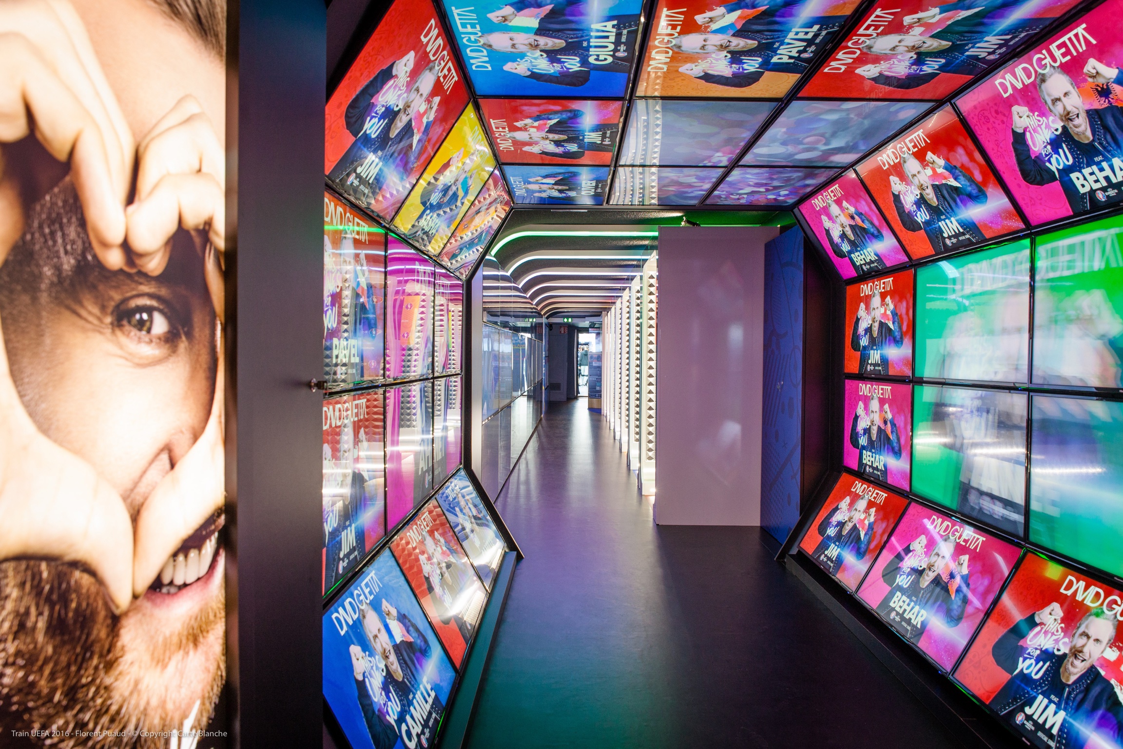 Digital - UEFA - Tunnel vidéo